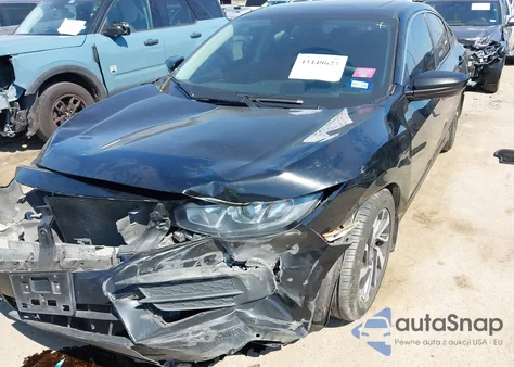 2017 Honda Civic Ex from USA, damaged, VIN 19XFC2F78HE035017